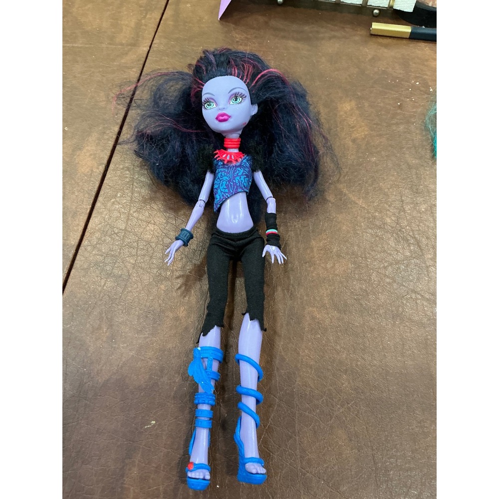 Mattel Monster‎ High Jane Boolittle Signature 11in Purple G1 Doll Accessories